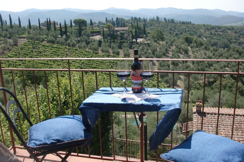 Camera Brogi Vertine Bed and Breakfast Gaiole in Chianti Exterior foto