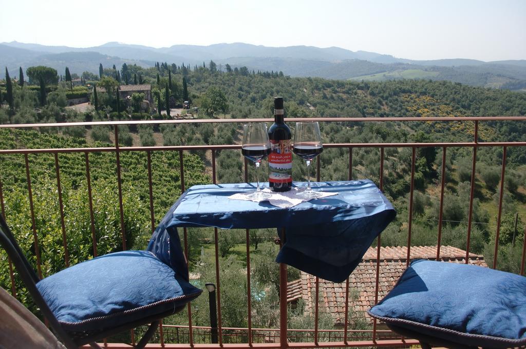 Camera Brogi Vertine Bed and Breakfast Gaiole in Chianti Exterior foto